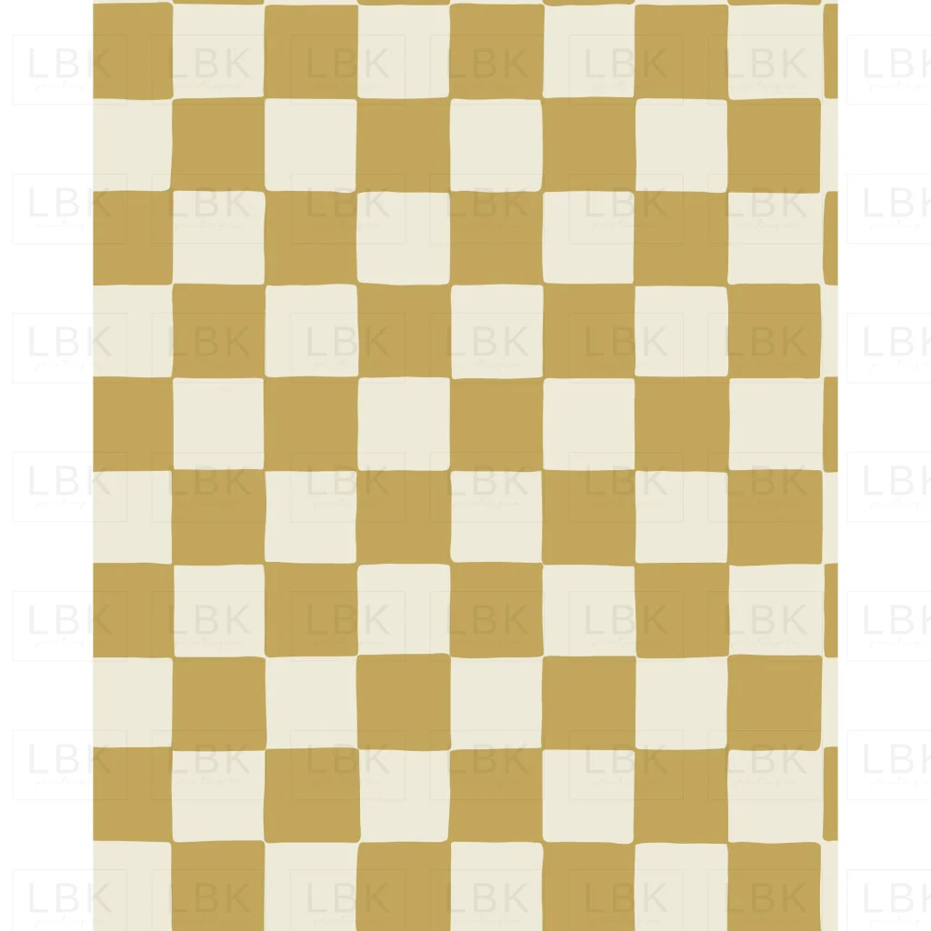 2022 Summer Play_Retro Checkerboard in Grassy Green