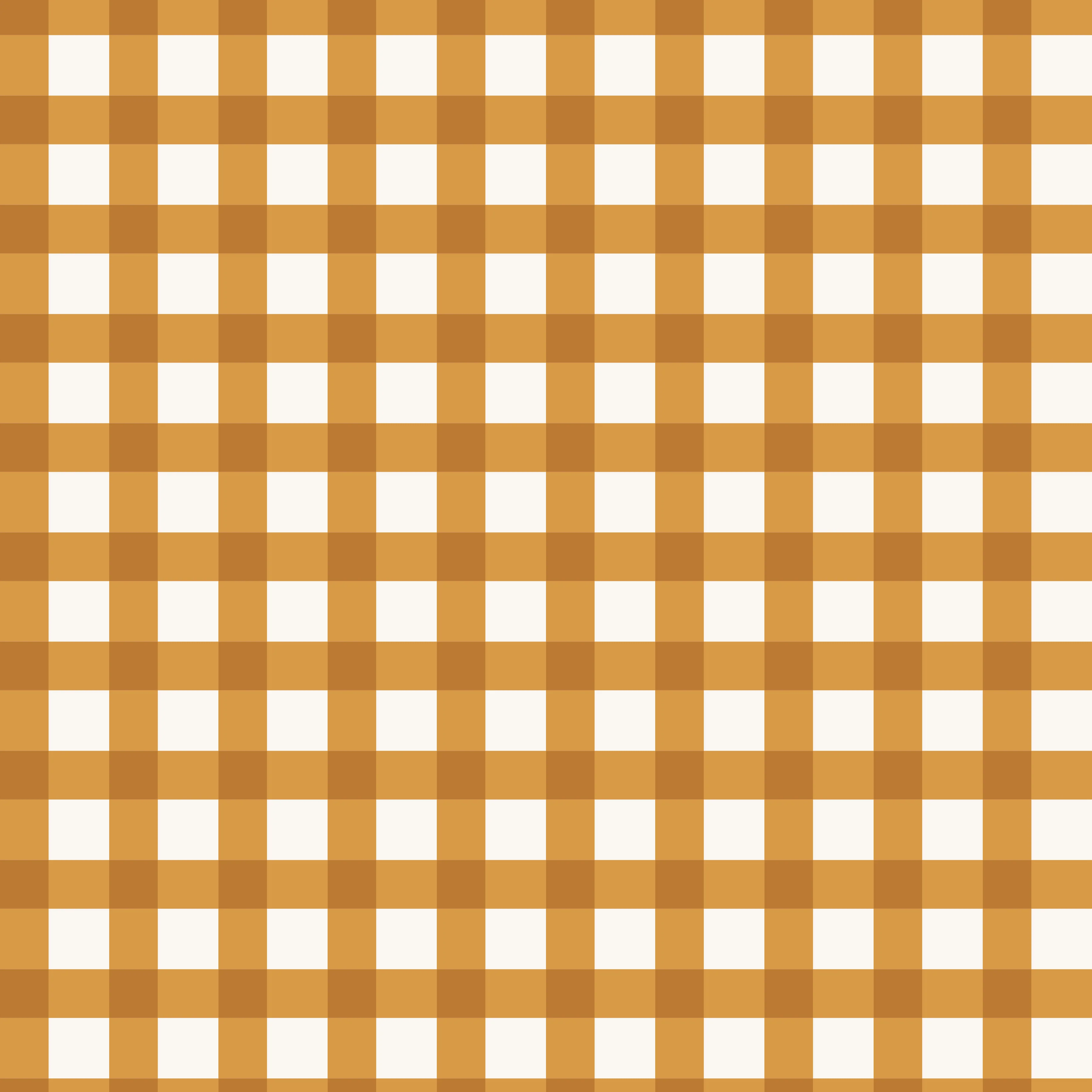 5 Gingham Gold Gingham