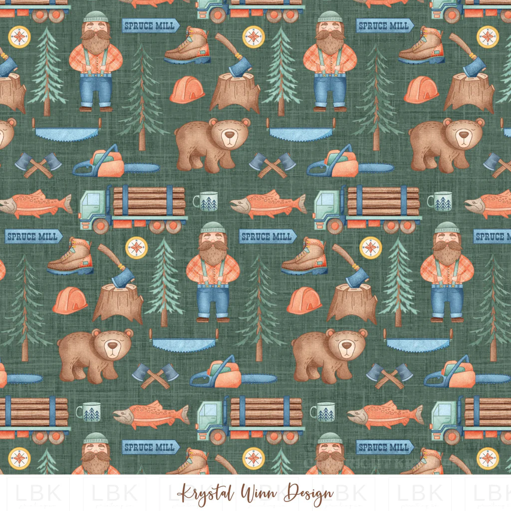 Alaska Lumberjack Dark Green