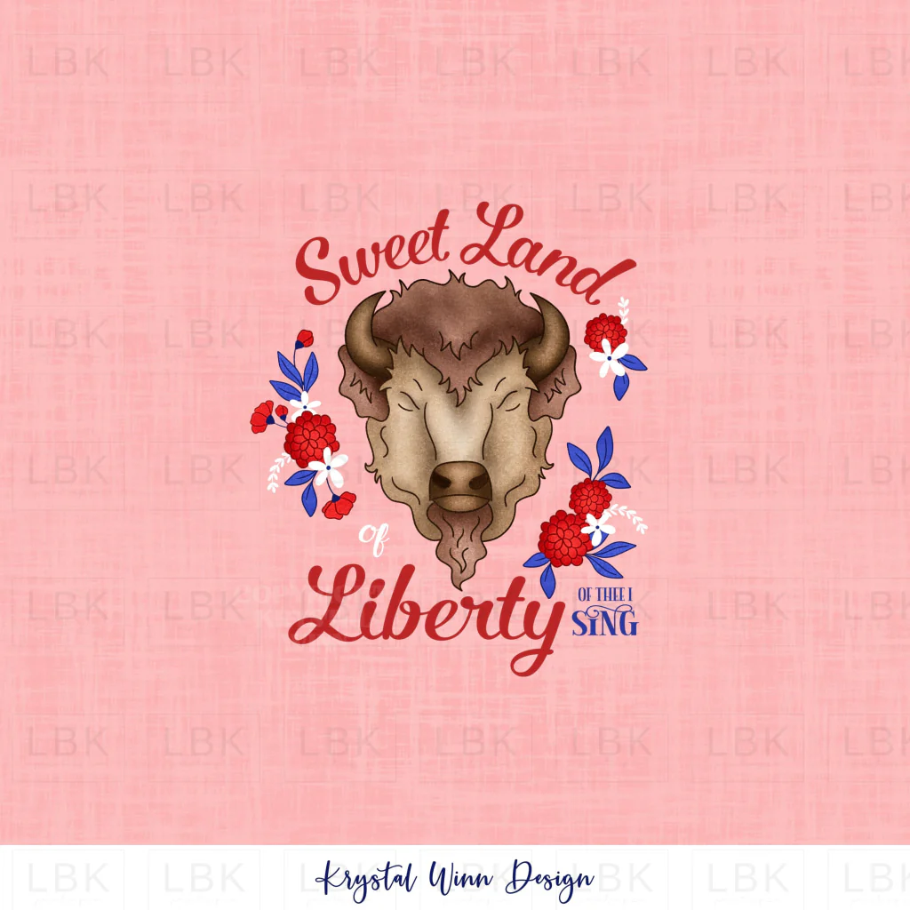 All American Cowboy Panel- Sweet Land of Liberty