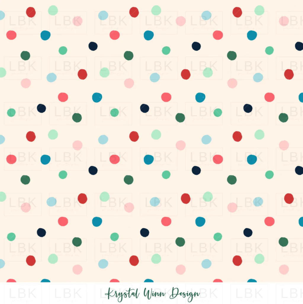 All I Want for Christmas Multidot Cream