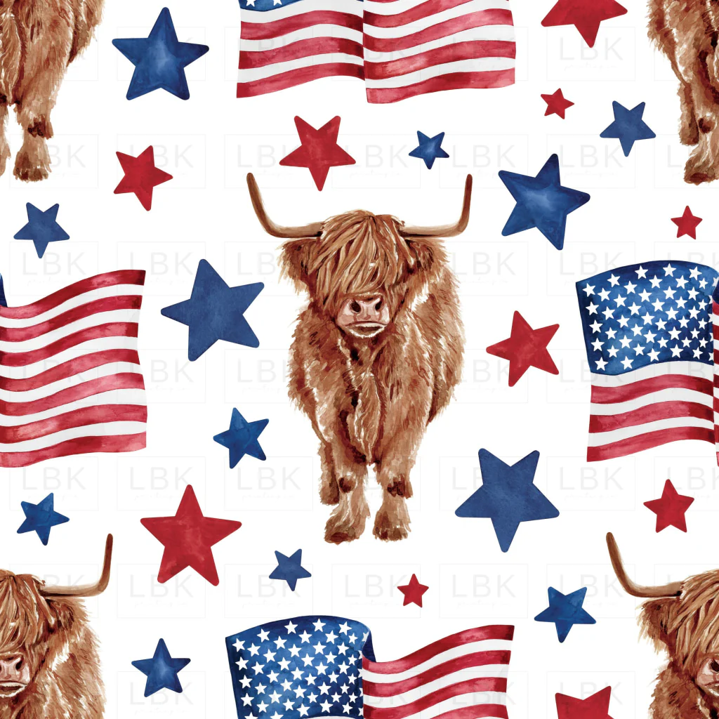 American Flag Cow