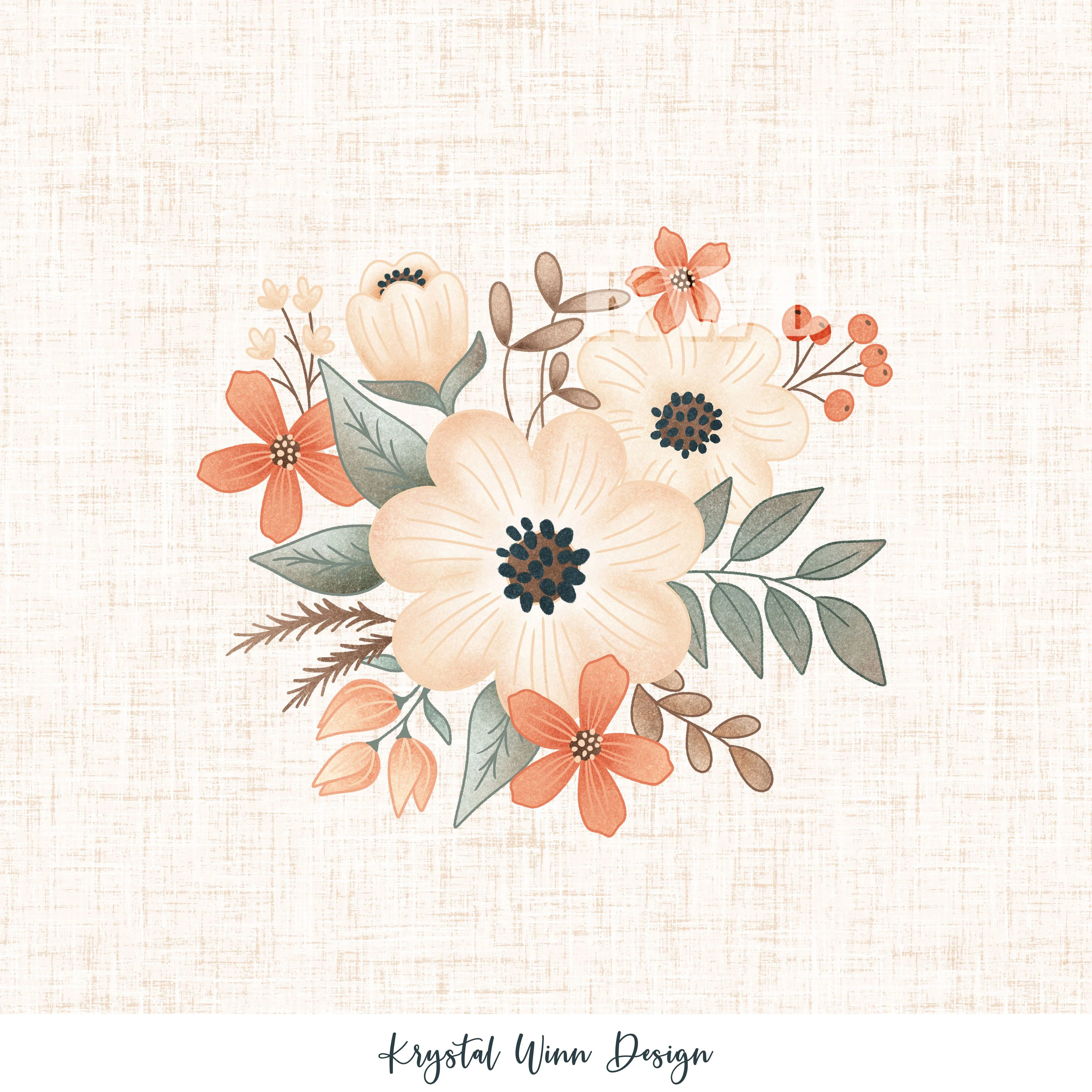 Apothecary Panel- Floral (3 panels)
