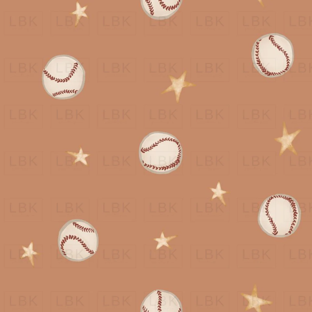 Baseball and Stars-Sandstone