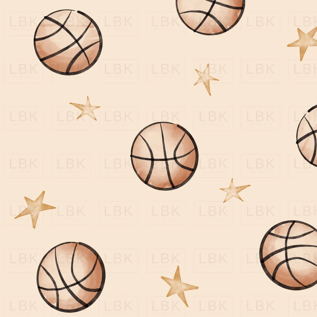 Basketball and Stars-Ivory
