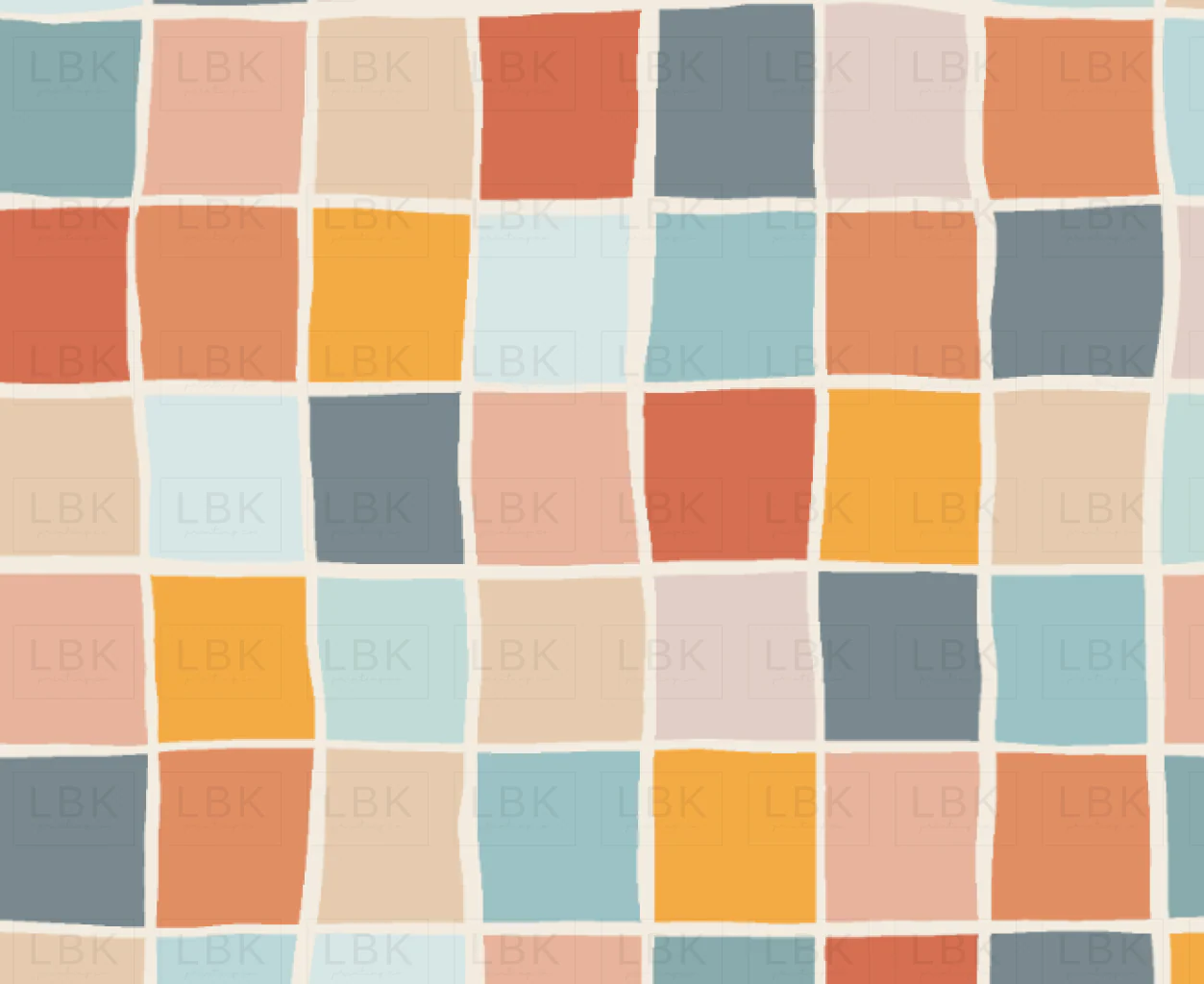 Beachside Colorful Mosaic