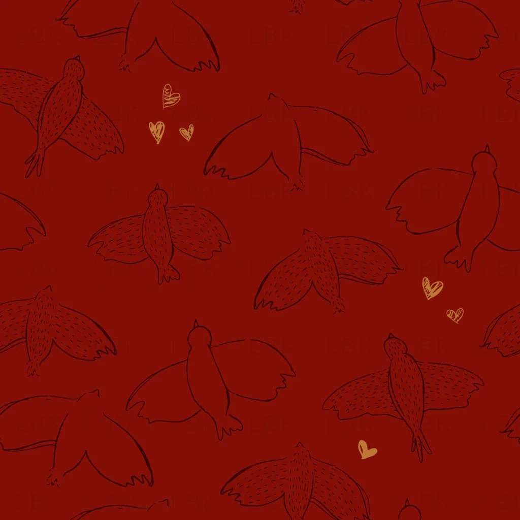 Bird Song in Red-13