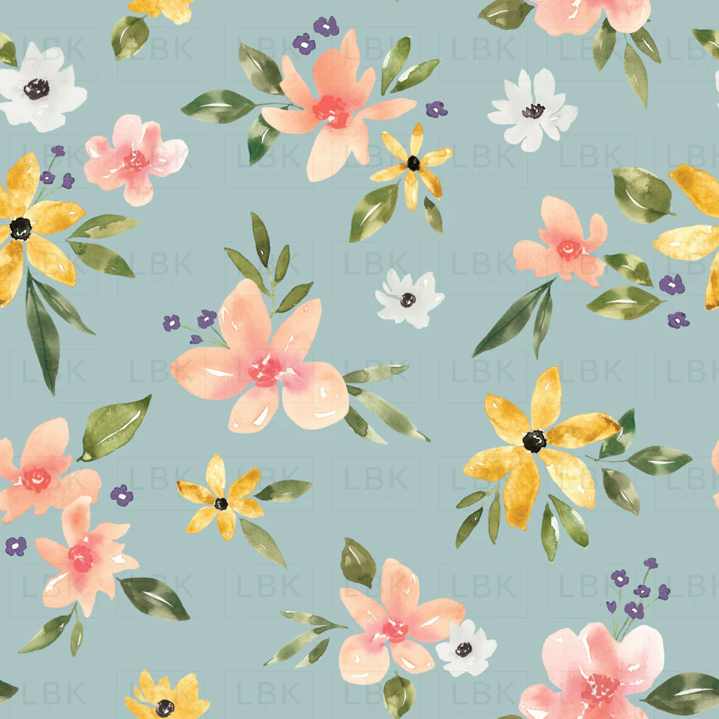 Blue Easter Floral