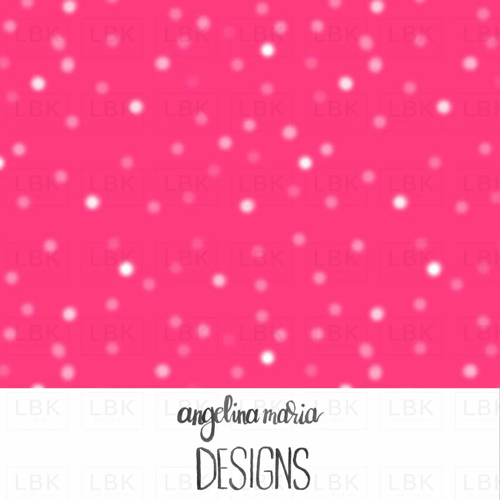 blurry polka dot on pink