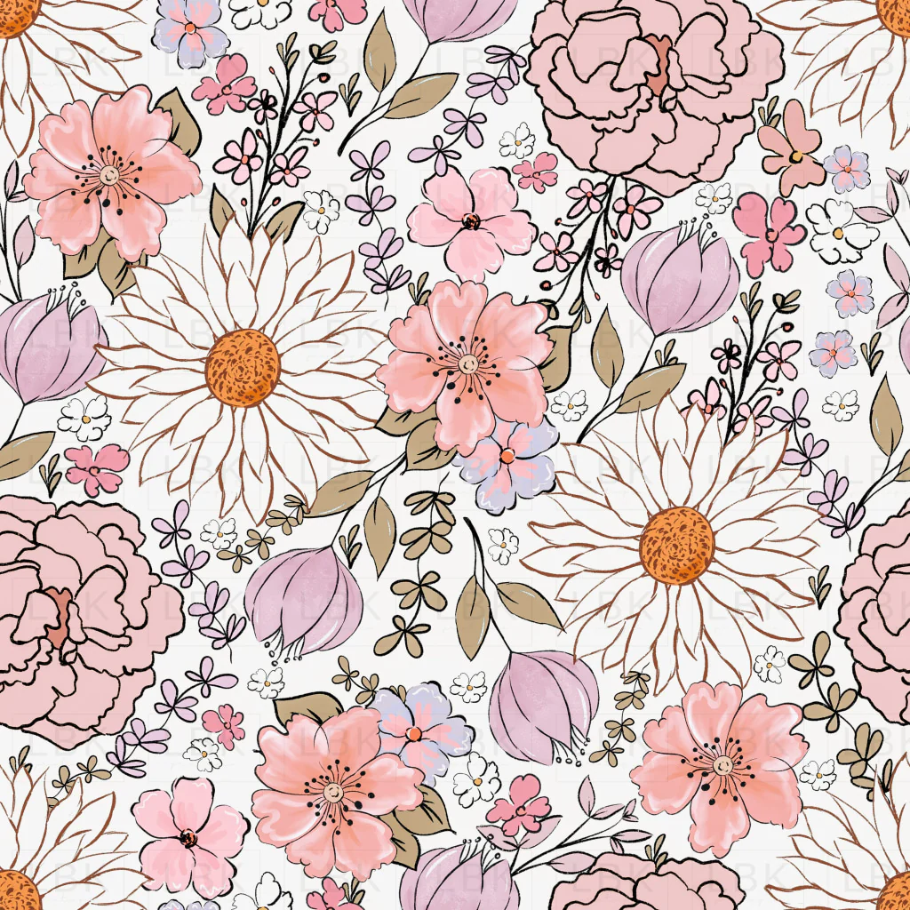 Blush Boho Floral