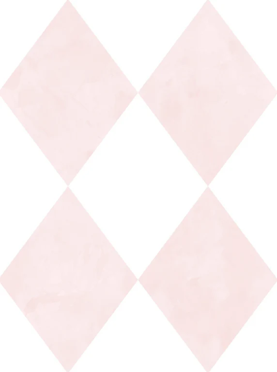 Blush Watercolor Texture Diamonds