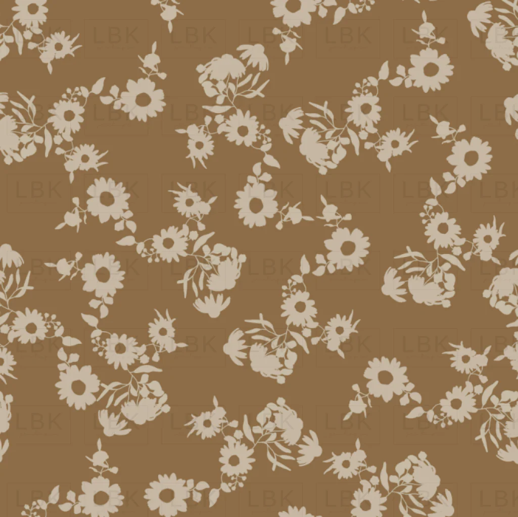 Boho Daisy Ditsy Floral on Santa Fe