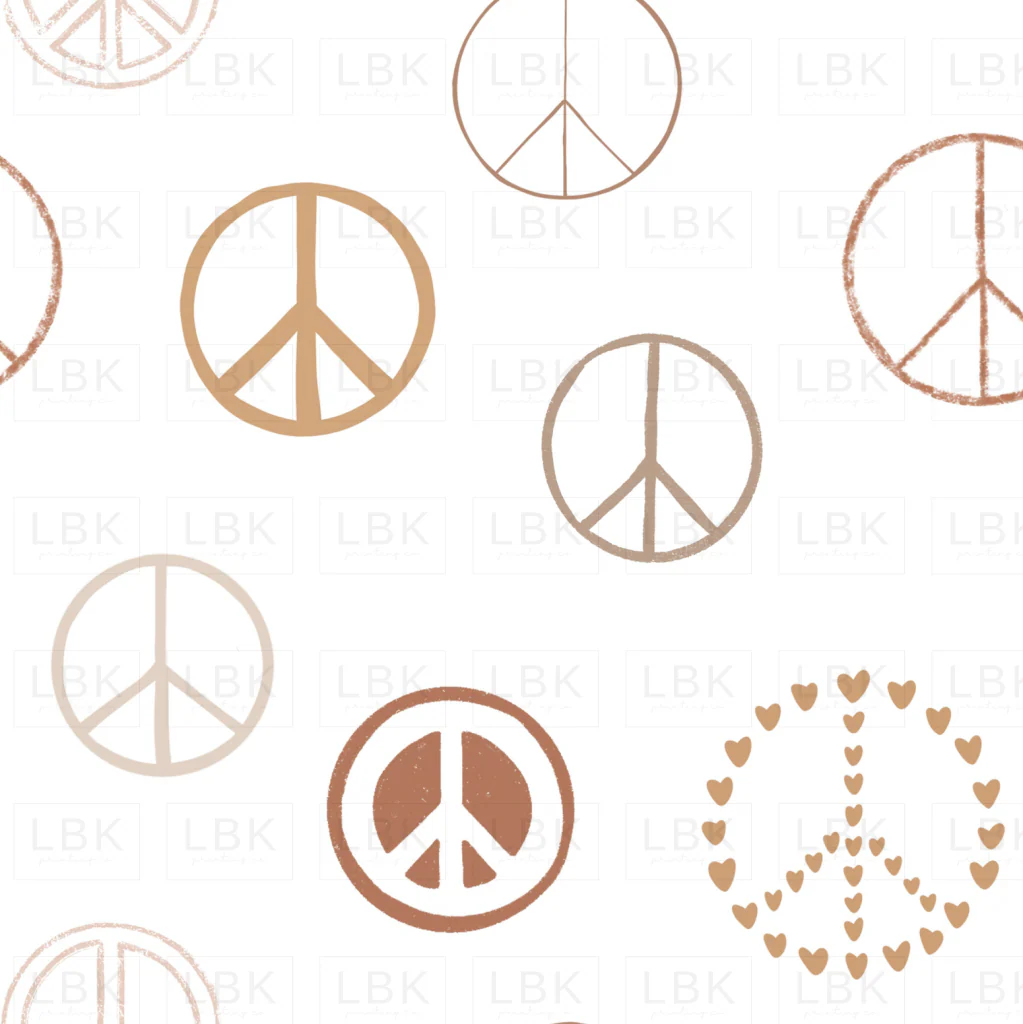 Boho Peace Sign