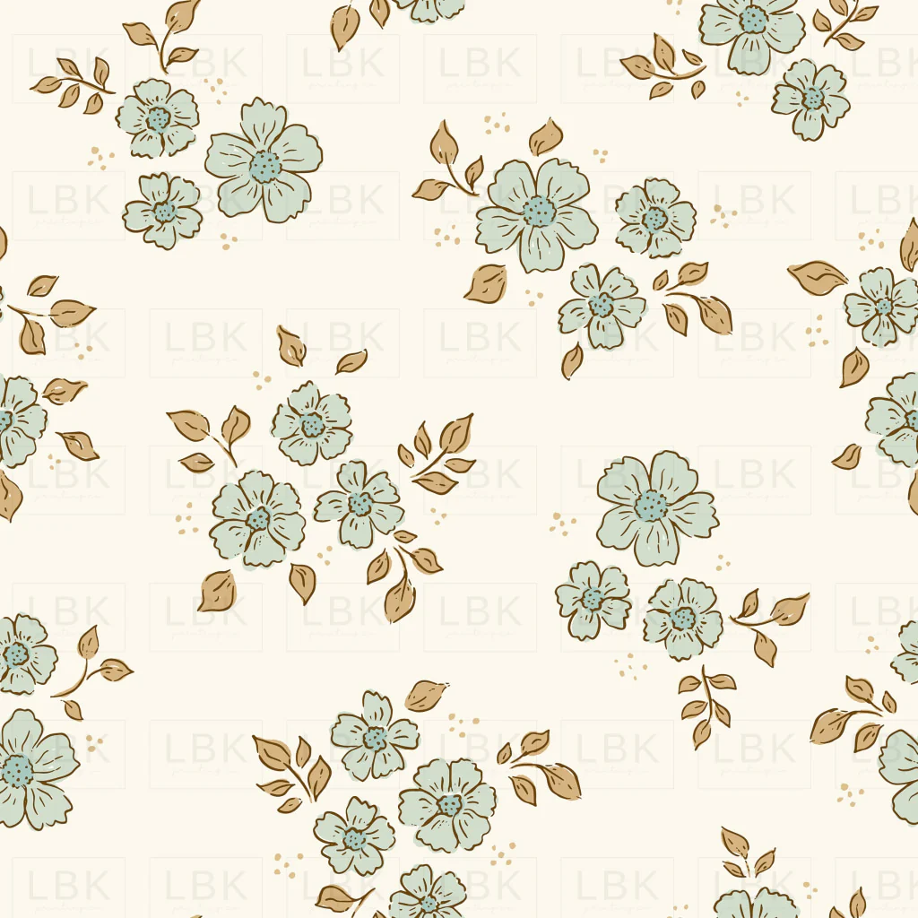 Boo Flower green & brown
