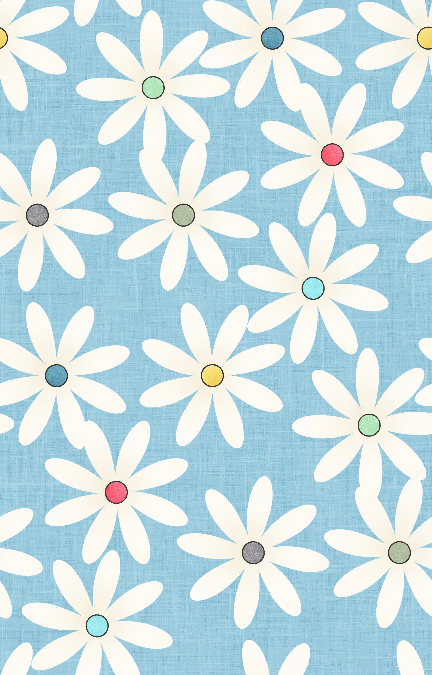 Book Worm Daisy Blue