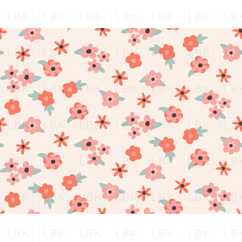 Bright Mini Floral white