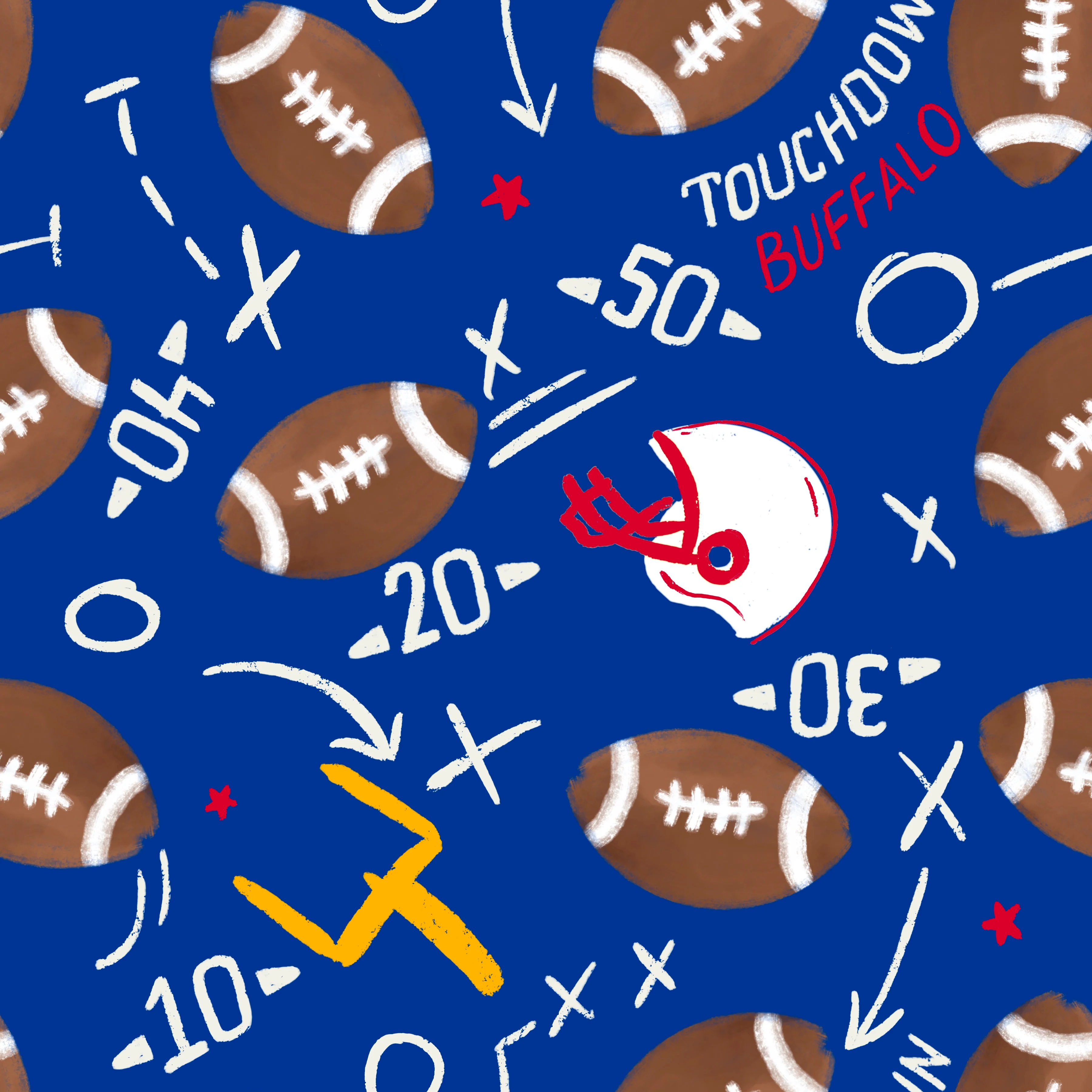 Buffalo Touchdown terrain