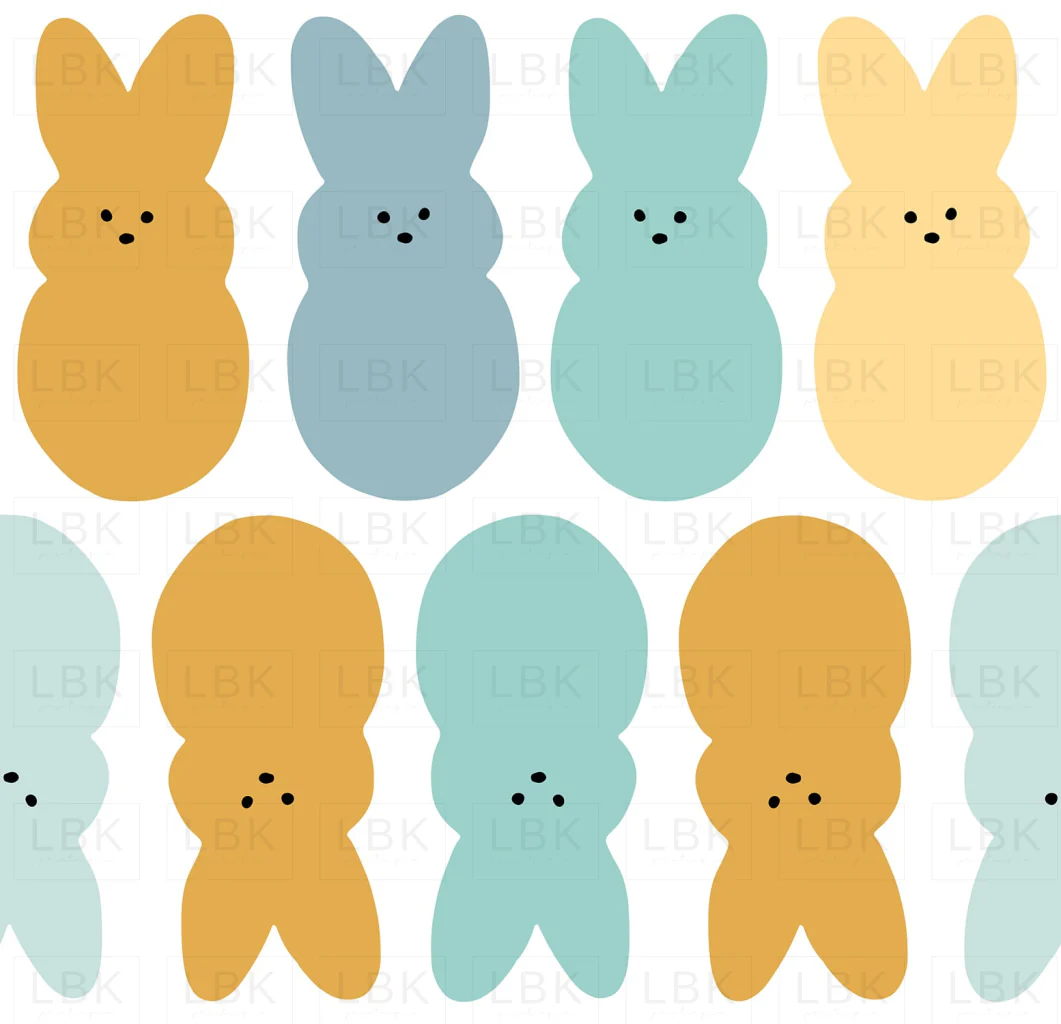 Bunnies in Blues