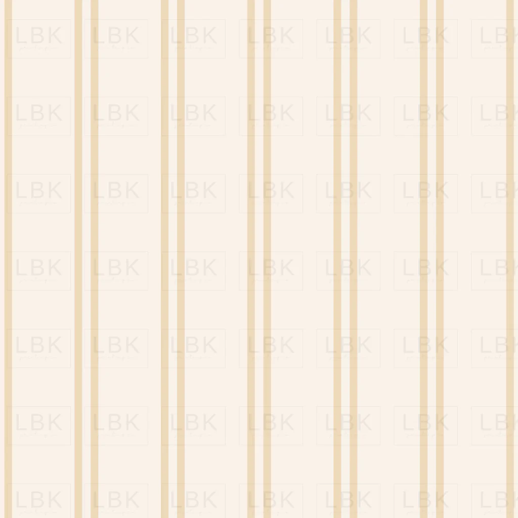 Butterfly Garden Stripe Muted- cream light tan