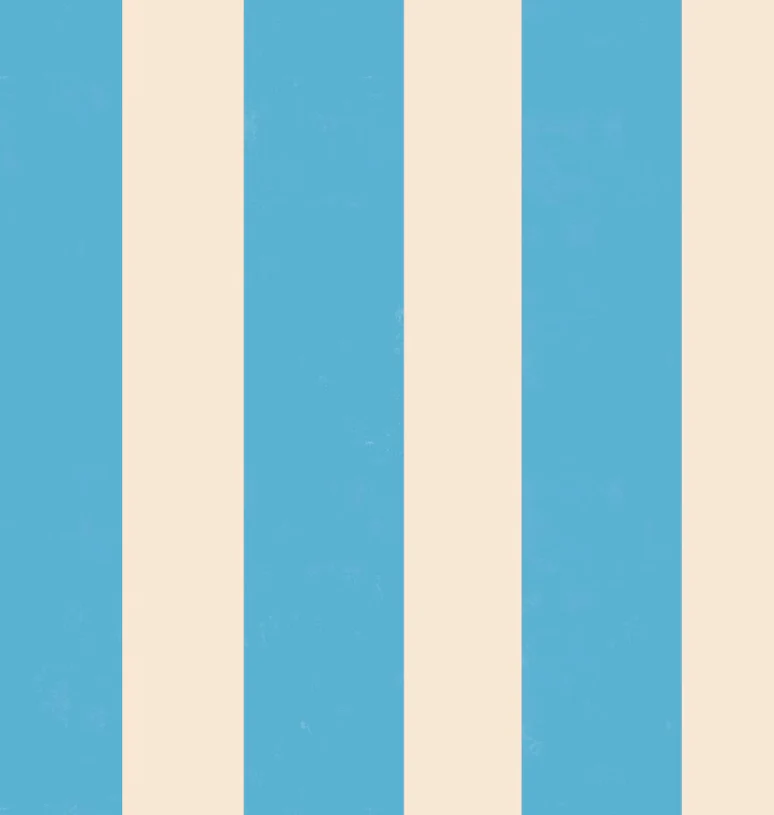 Cabana stripe blue sand