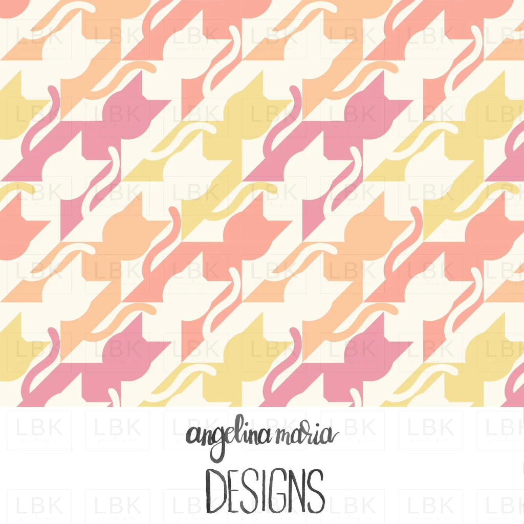 Catstooth Warm Caress on Cream