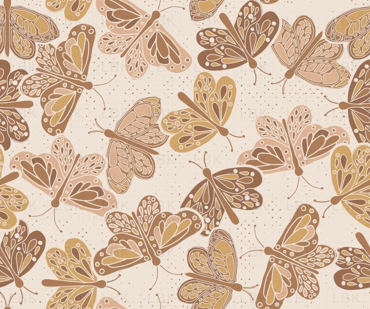 chasing the light butterlies - cotton