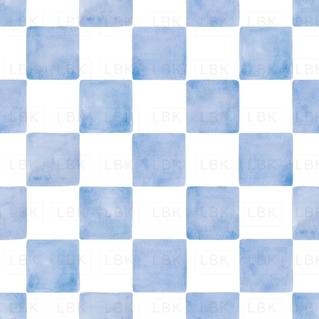 Checkered Blue