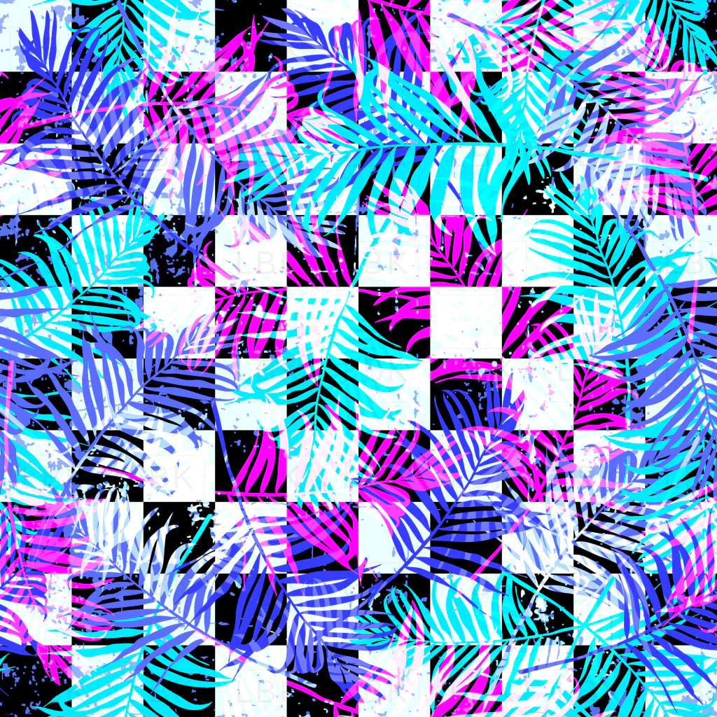 Checkered palm