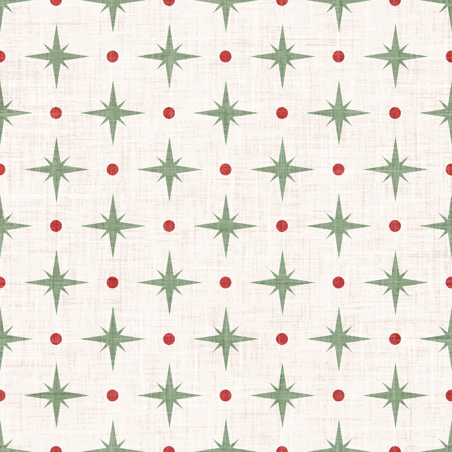 Christmas Cookie Starburst Green