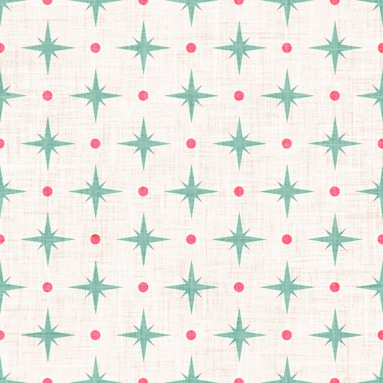 Christmas Cookie Starburst Teal