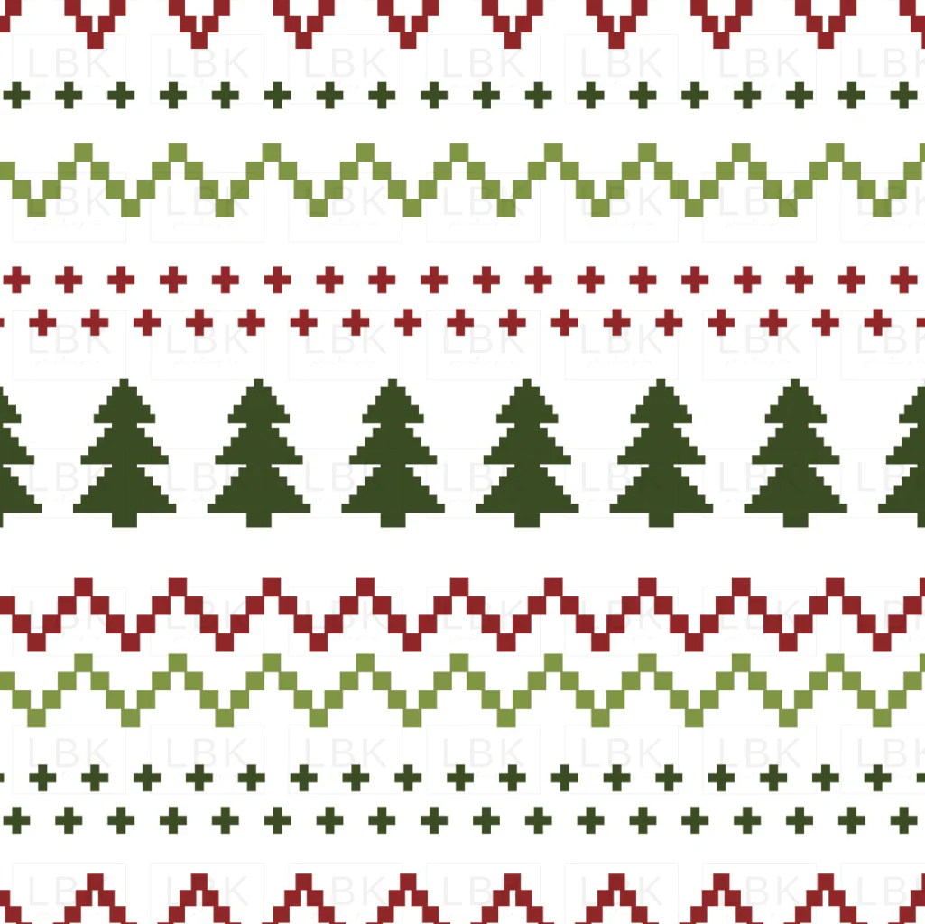 Christmas Dinos Sweater Red Green