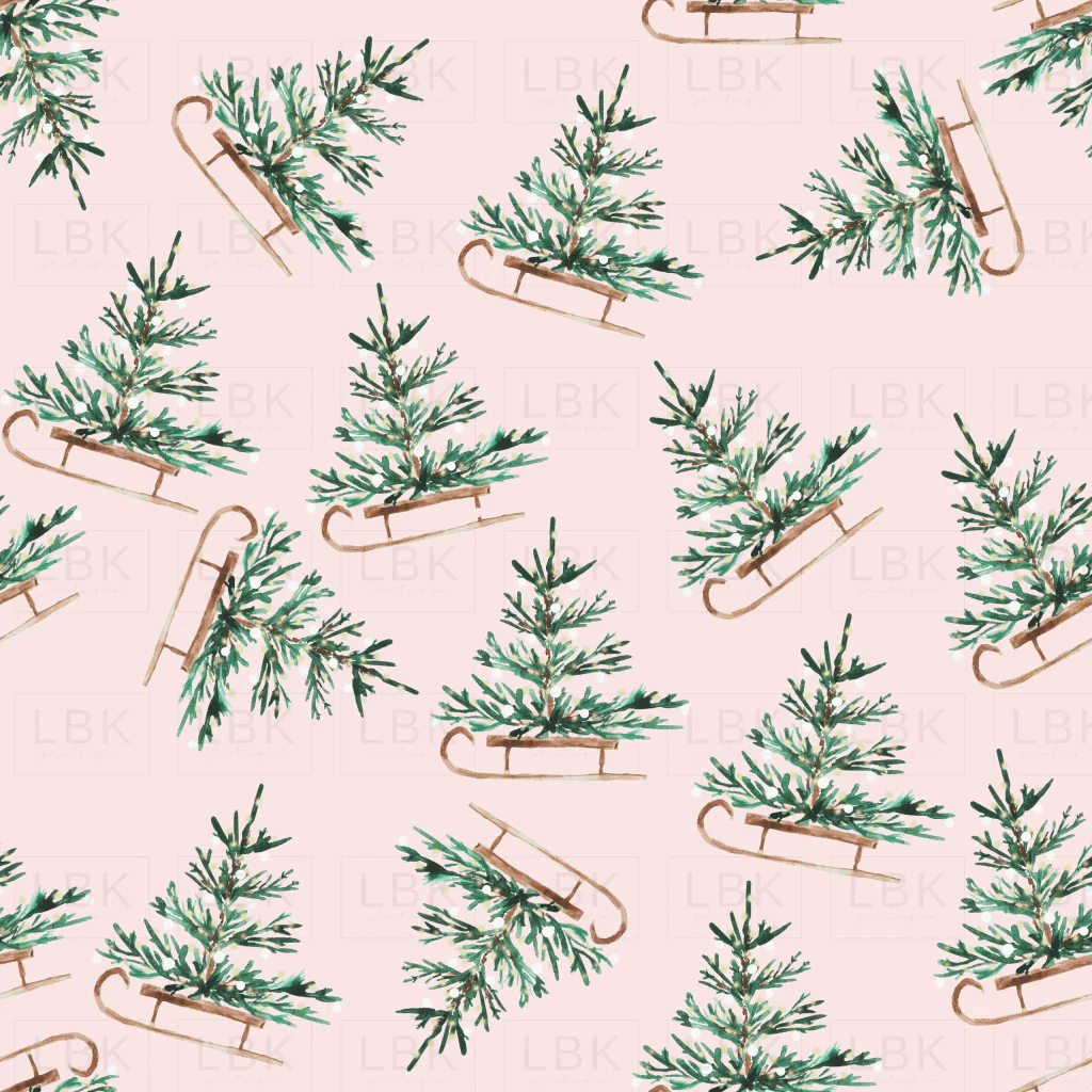 Christmas Travels on Blush