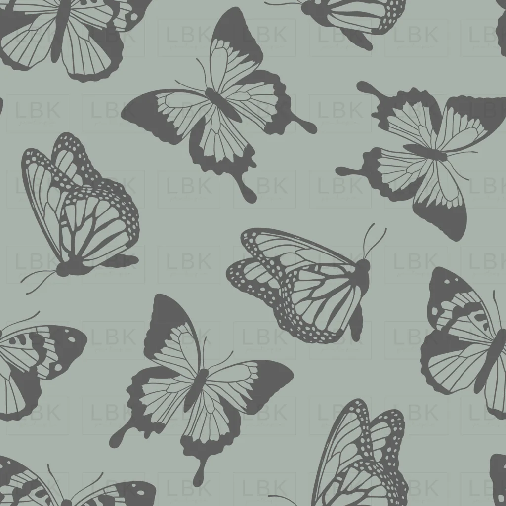 Claire Blue and Gray Butterfly