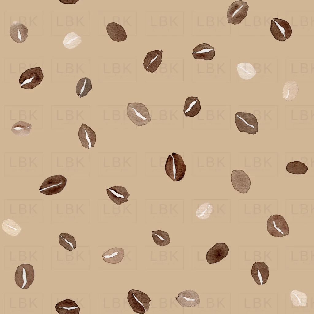 coffee bean on caramel