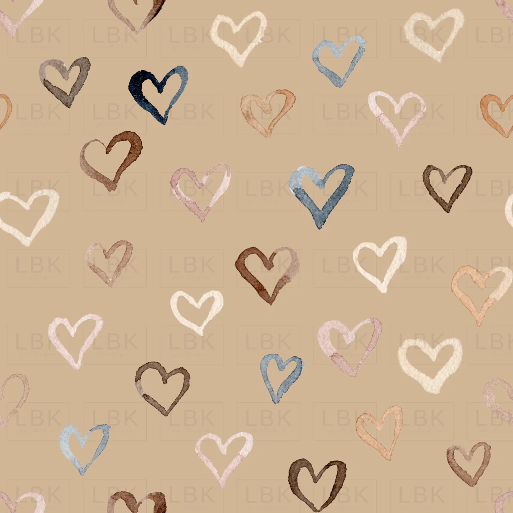 coffeeshop hearts on caramel