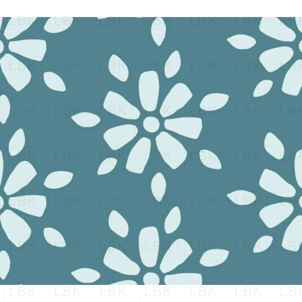 Merry Flower Mint on Green