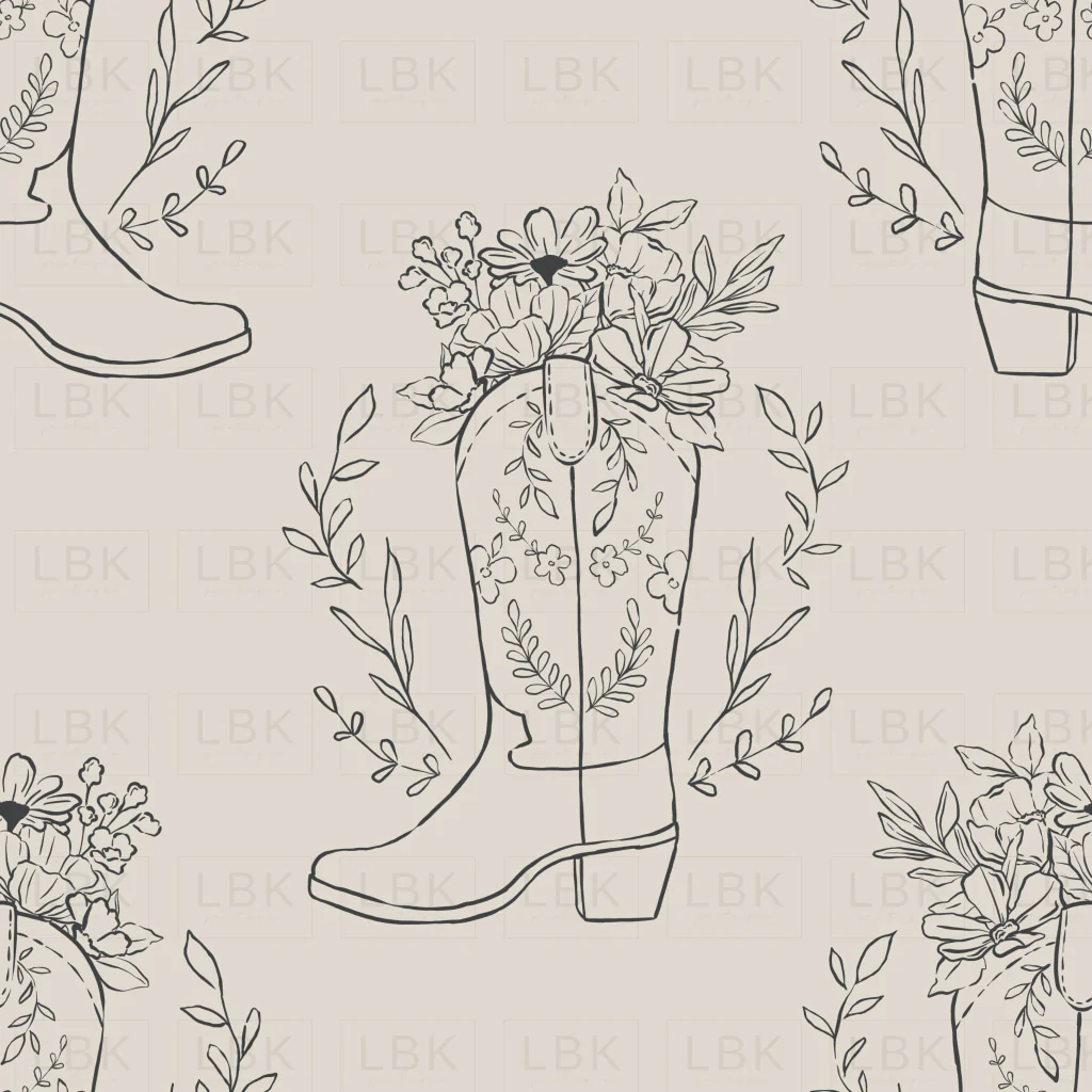 CowgirlBoot_Drawing
