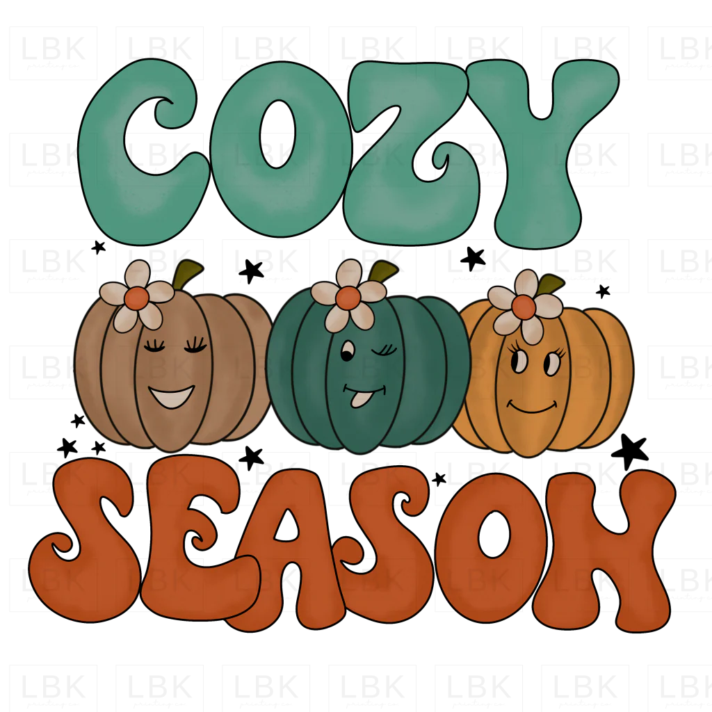 Cozy Season - Pumpkin- DTF