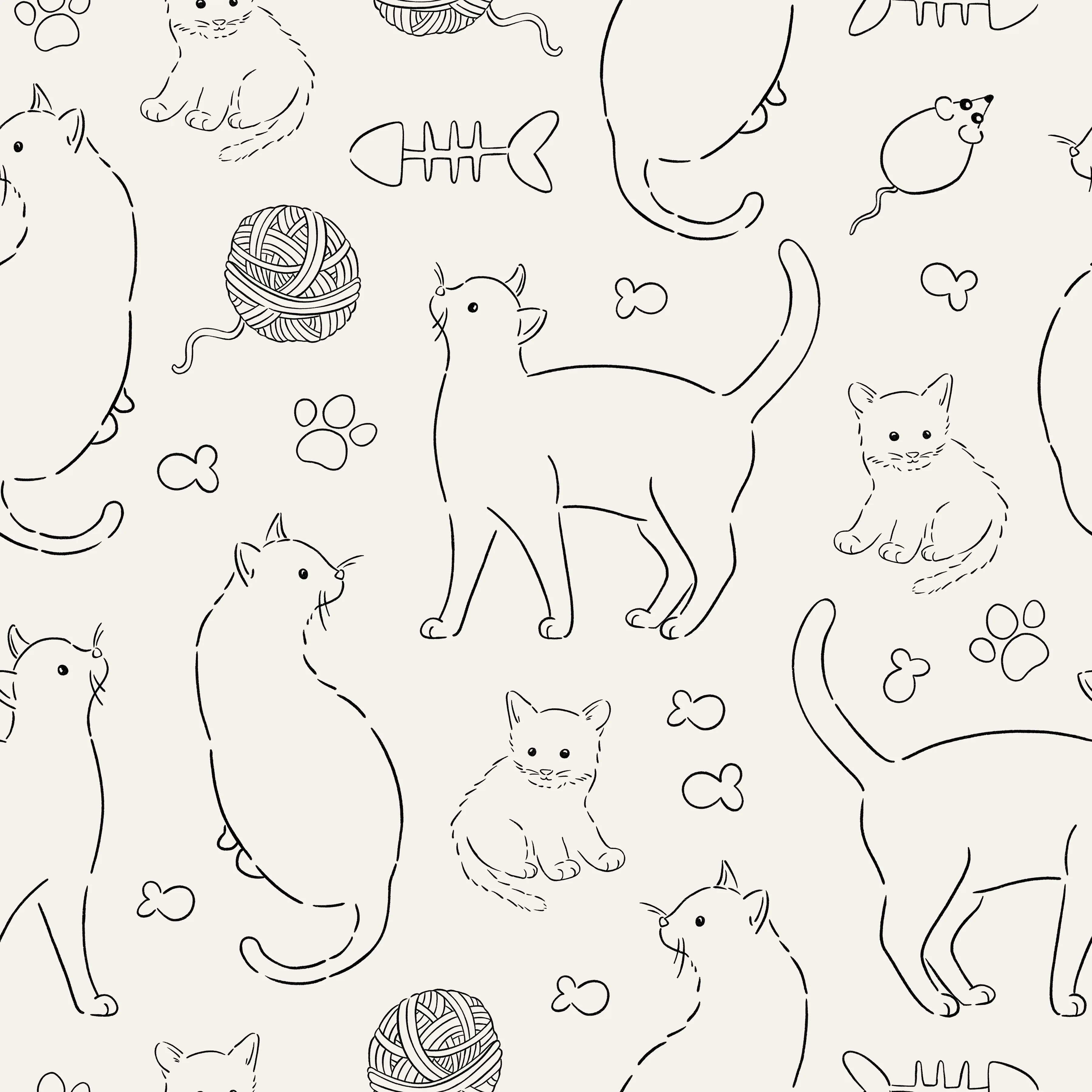 CR_PetShop_Sketched_Cats_BlackCream_RGB