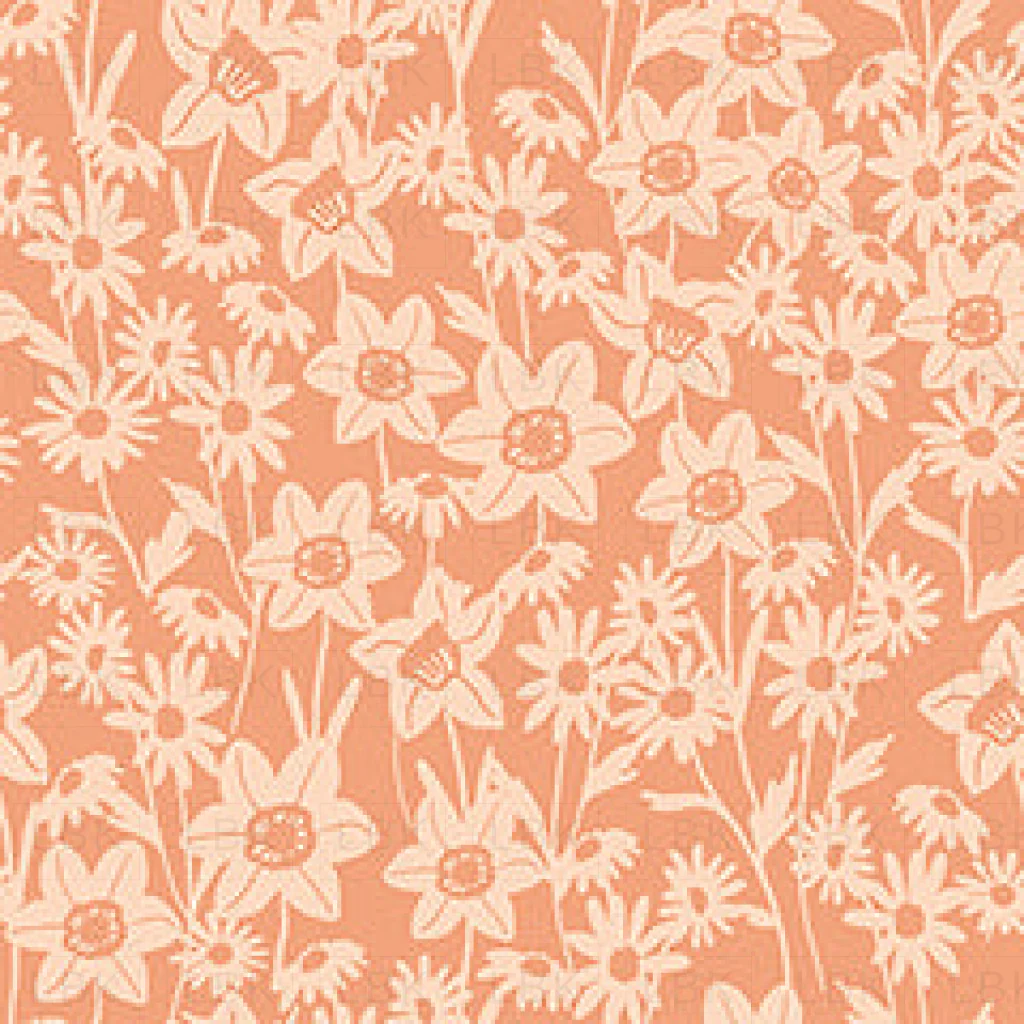 Daffodil Garden in Pink