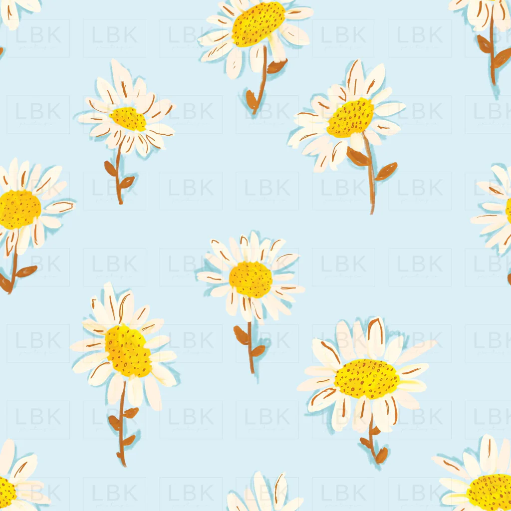Dainty Sunflowers-Teal