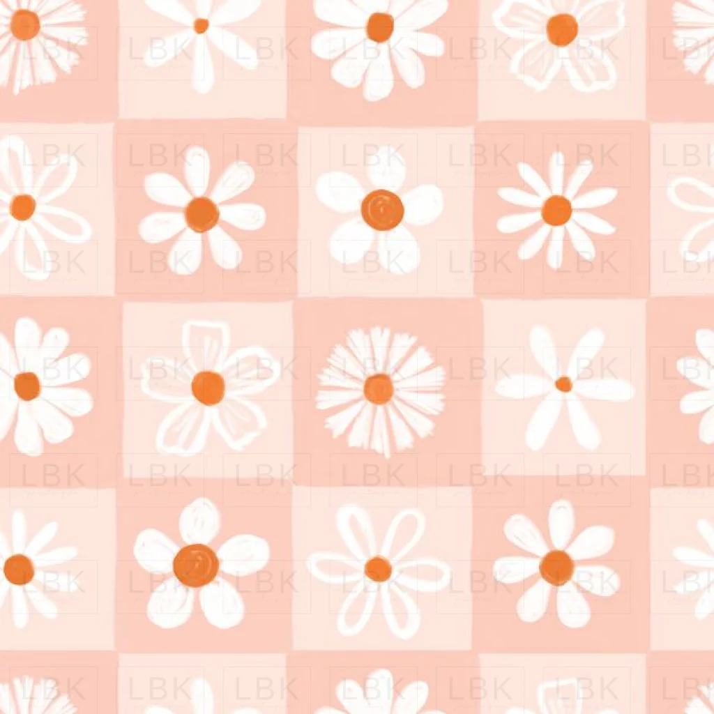 Daisies in Peachy