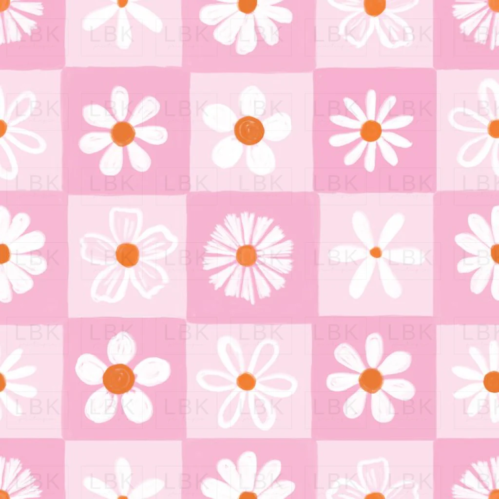 Daisies on Purple