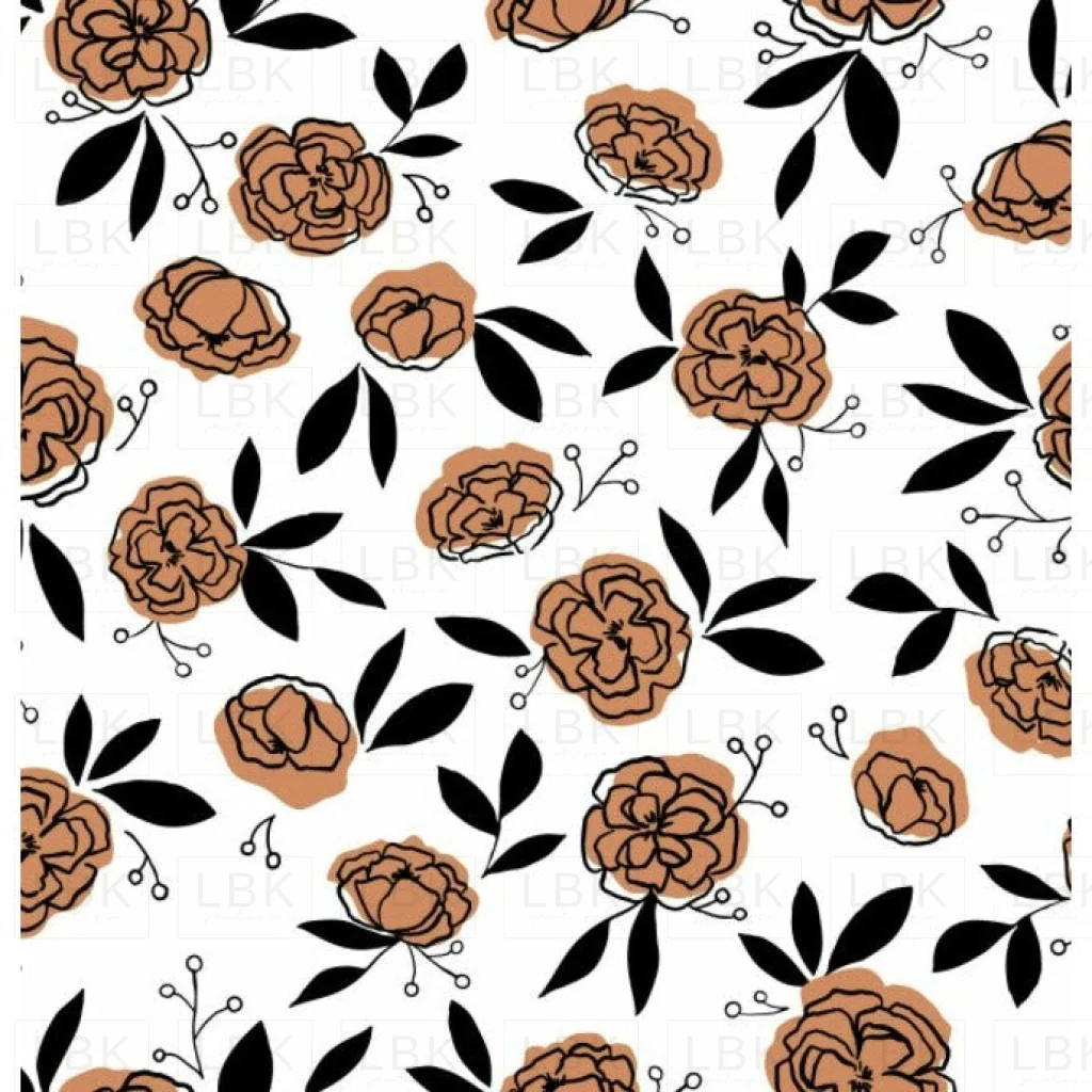 Dark Leaves (White)