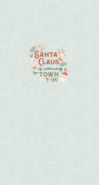 Dear Santa Panel- Santa Claus is Coming to Town