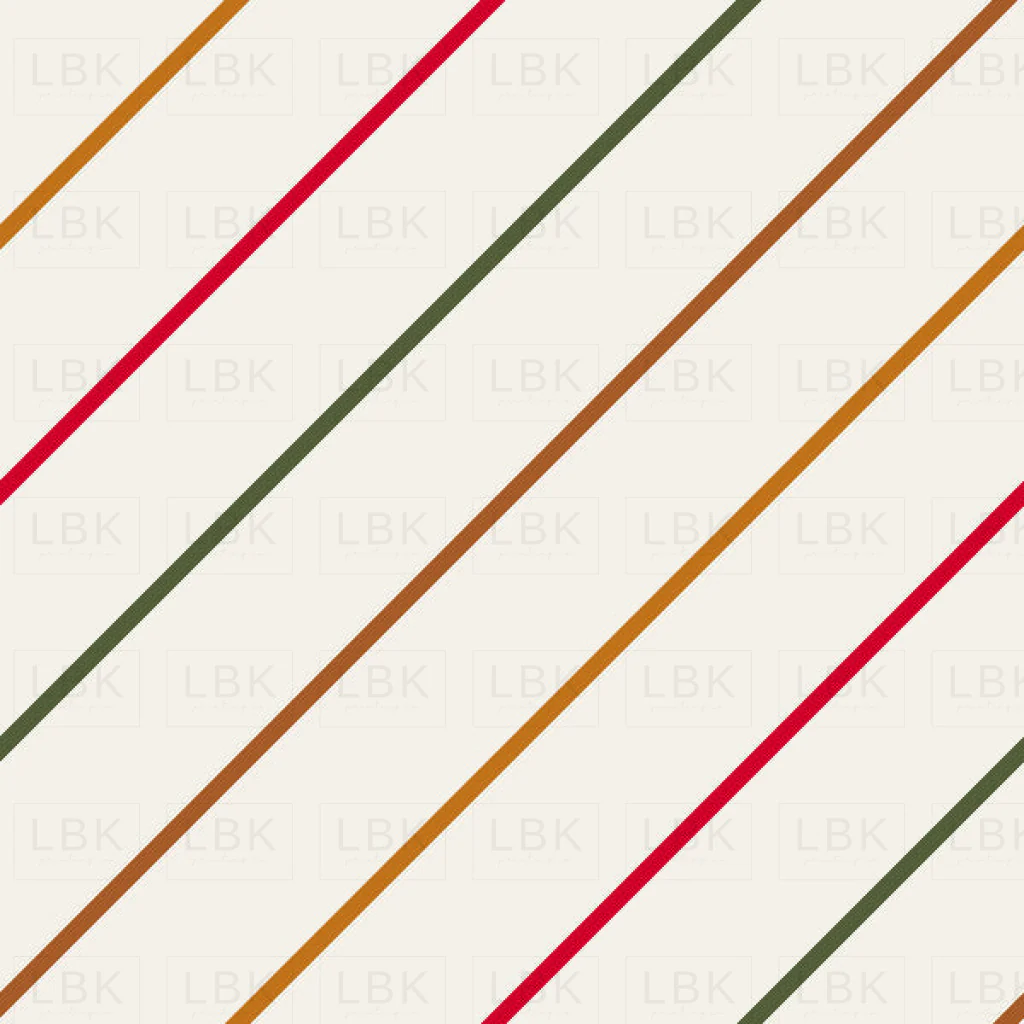 Diagonal Stripes in Christmas color