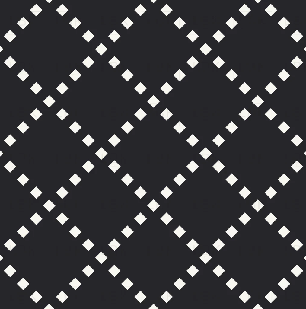DIAMOND SQUARES IN MIDNIGHT
