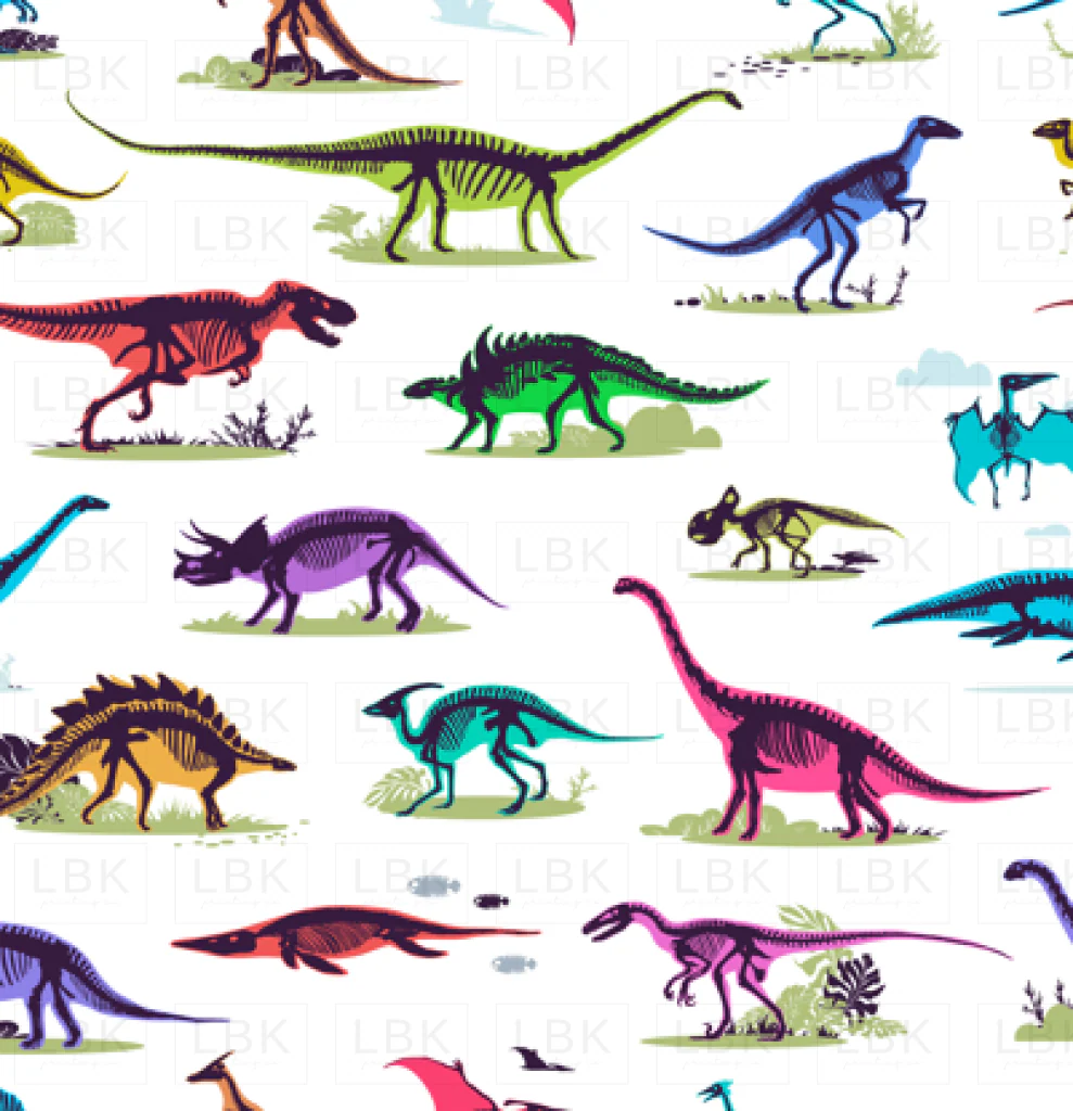 Dinosaurs Colorful
