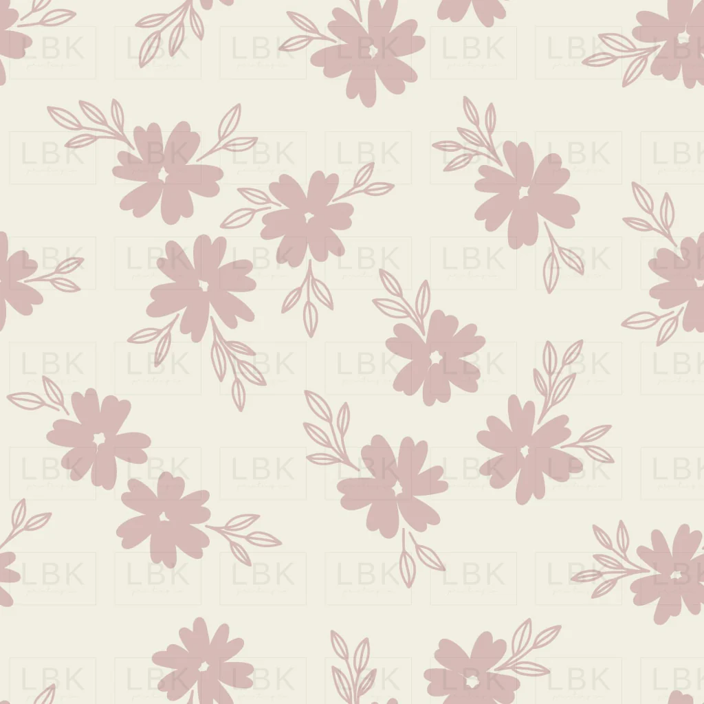 Ditsy Fleurs-Sepia Rose