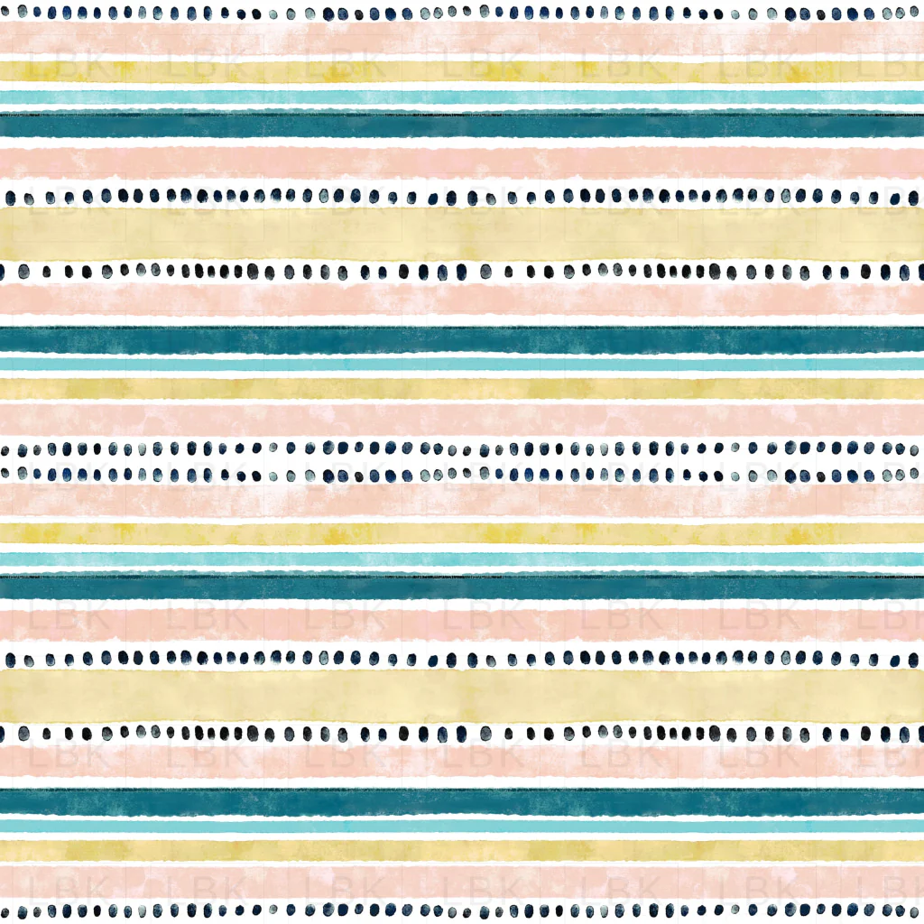 Dotted Stripes Whimsy Daisy